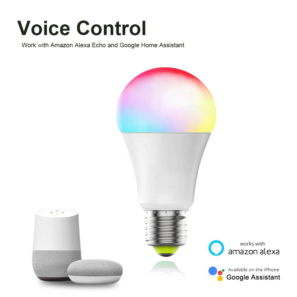 AVATTO Tuya  WiFi Smart Light Bulb for Google Home, Alexa Sudad