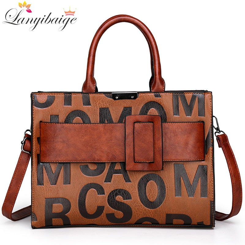 New PU Leather Handbags Fashion Ladies Shoulder Bag