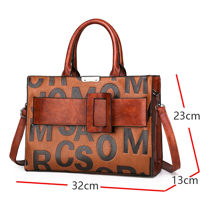 New PU Leather Handbags Fashion Ladies Shoulder Bag