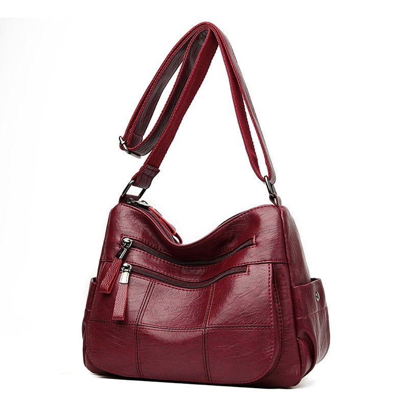 High Quality Leather Luxury Handbags Women Bag