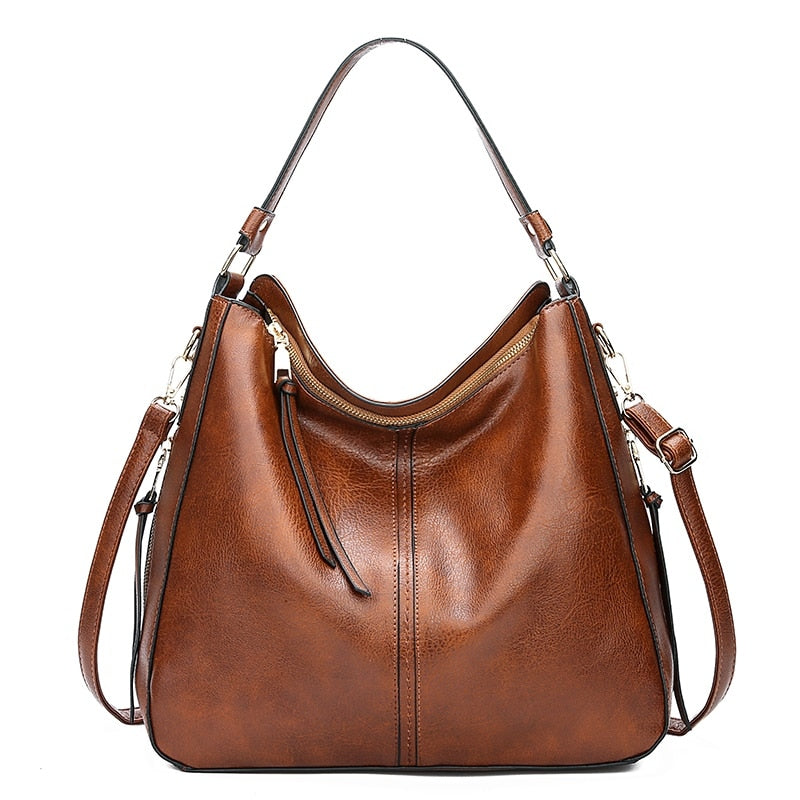 DIDABEAR Hobo Bag Leather