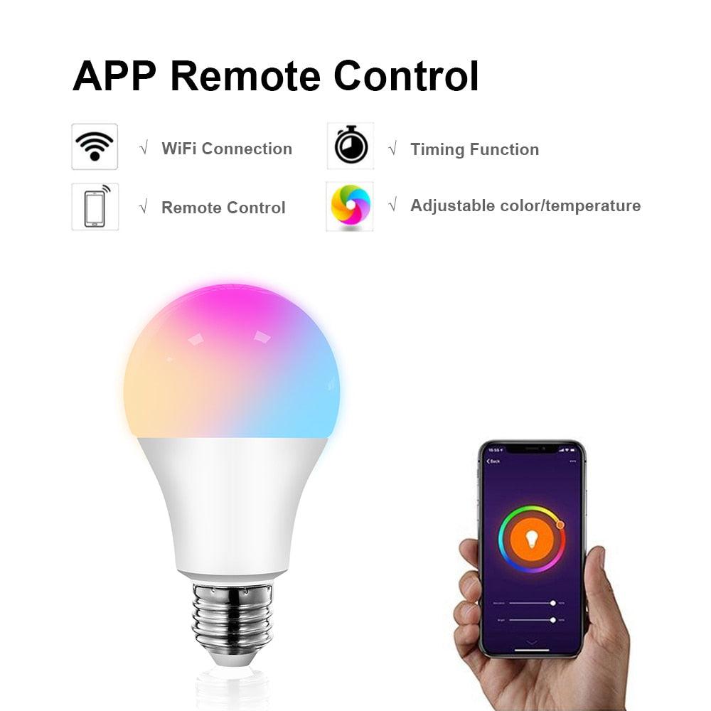 AVATTO Tuya  WiFi Smart Light Bulb for Google Home, Alexa Sudad