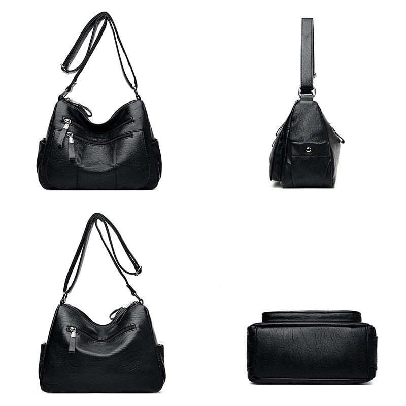 High Quality Leather Luxury Handbags Women Bag