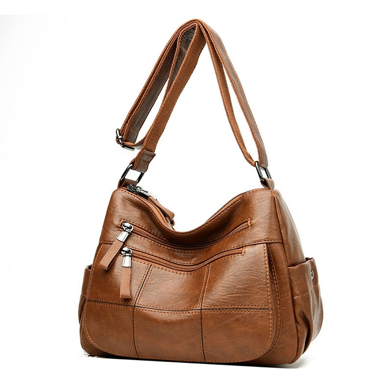 High Quality Leather Luxury Handbags Women Bag