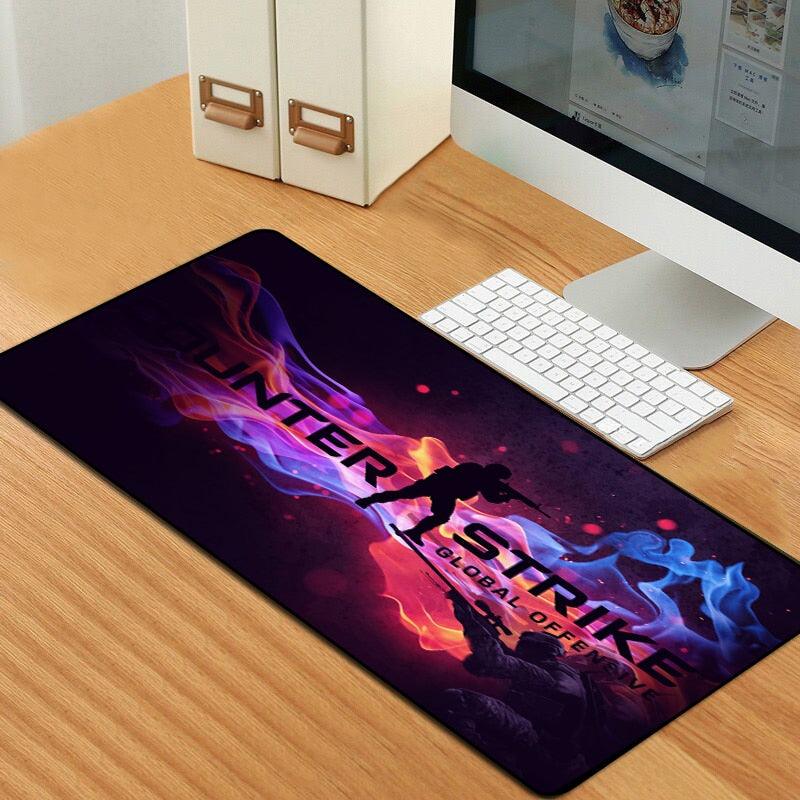 Sovawin 80x30cm XL Lockedge Large Gaming Mouse Pad Computer Gamer CS GO Keyboard Mouse Mat Hyper Beast Desk Mousepad for PC Sudad