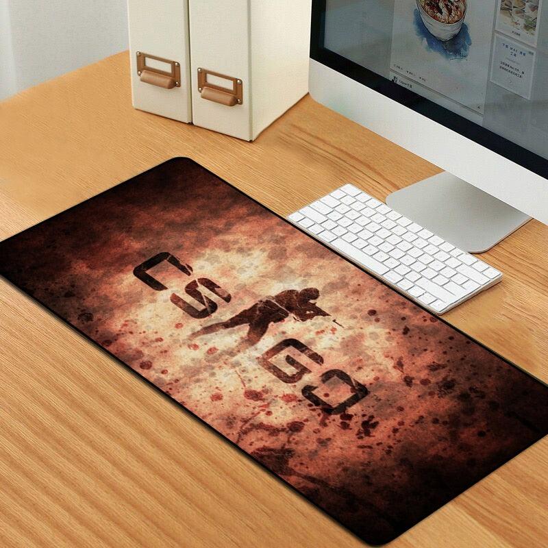 Sovawin 80x30cm XL Lockedge Large Gaming Mouse Pad Computer Gamer CS GO Keyboard Mouse Mat Hyper Beast Desk Mousepad for PC Sudad