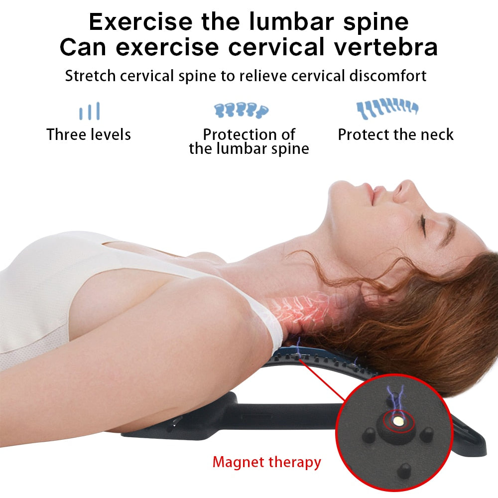 Multi-Level Adjustable Back Massager Stretcher