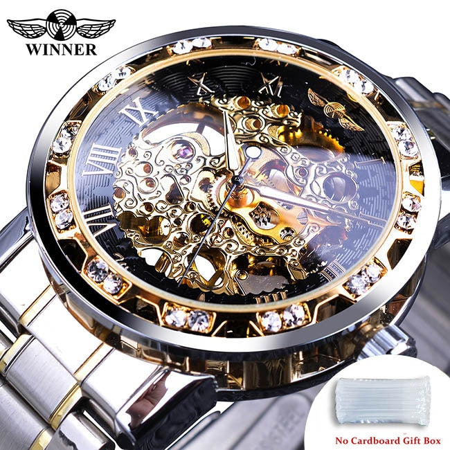 Winner Transparent Fashion Diamond Luminous Gear