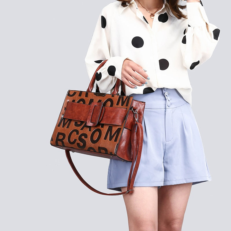 New PU Leather Handbags Fashion Ladies Shoulder Bag