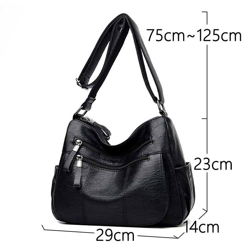 High Quality Leather Luxury Handbags Women Bag