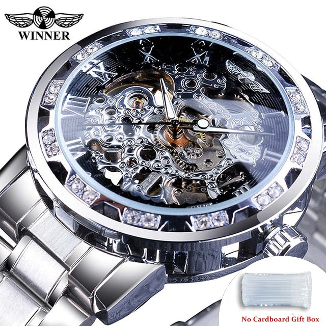 Winner Transparent Fashion Diamond Luminous Gear