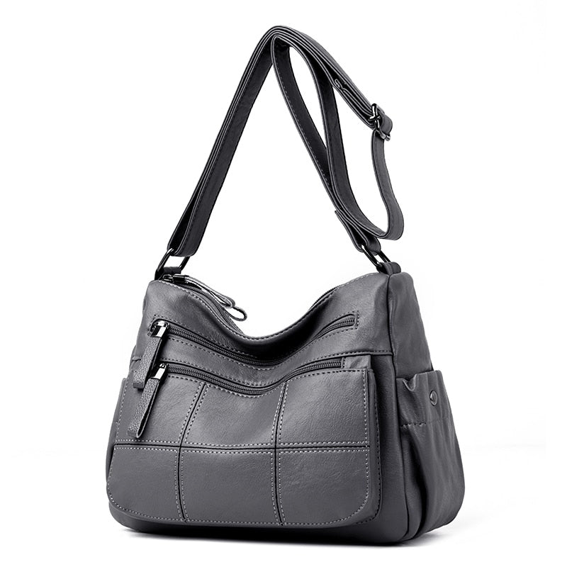 High Quality Leather Luxury Handbags Women Bag