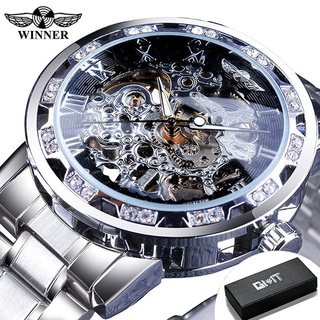 Winner Transparent Fashion Diamond Luminous Gear