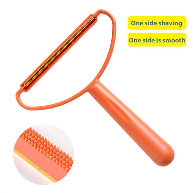 Portable Manual Hair Removal Agent Carpet Wool Coat Clothes Shaver Brush Tool Depilatory Ball Knitting Plush Double-Sided Razor Sudad