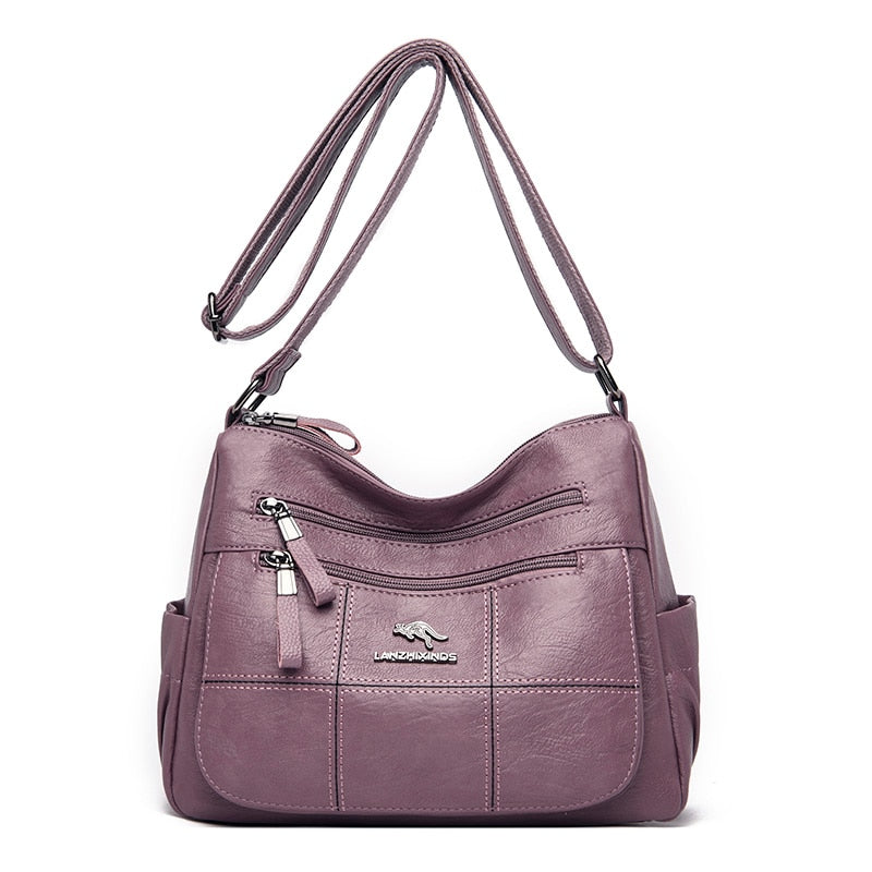 High Quality Leather Luxury Handbags Women Bag