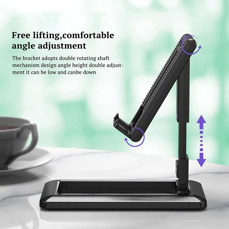 Foldable Tablet Mobile Phone Desktop Stand