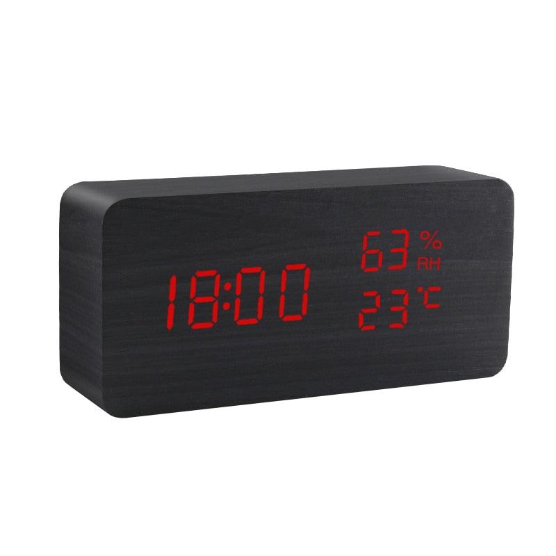 Wodden LED Table Watch Sudad