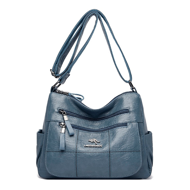 High Quality Leather Luxury Handbags Women Bag