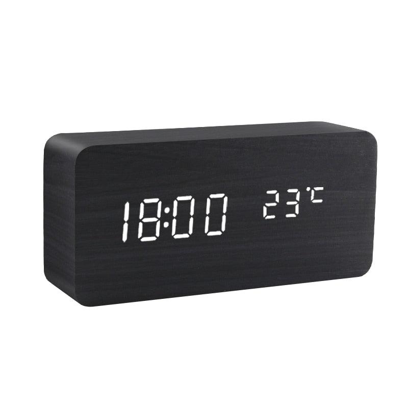 Wodden LED Table Watch Sudad