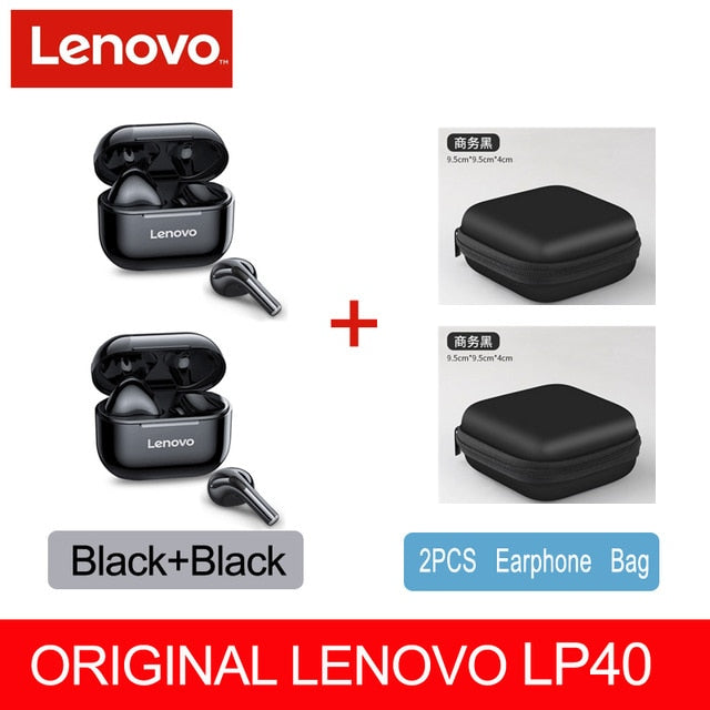 Original Lenovo LP40 TWS Earphones Wireless