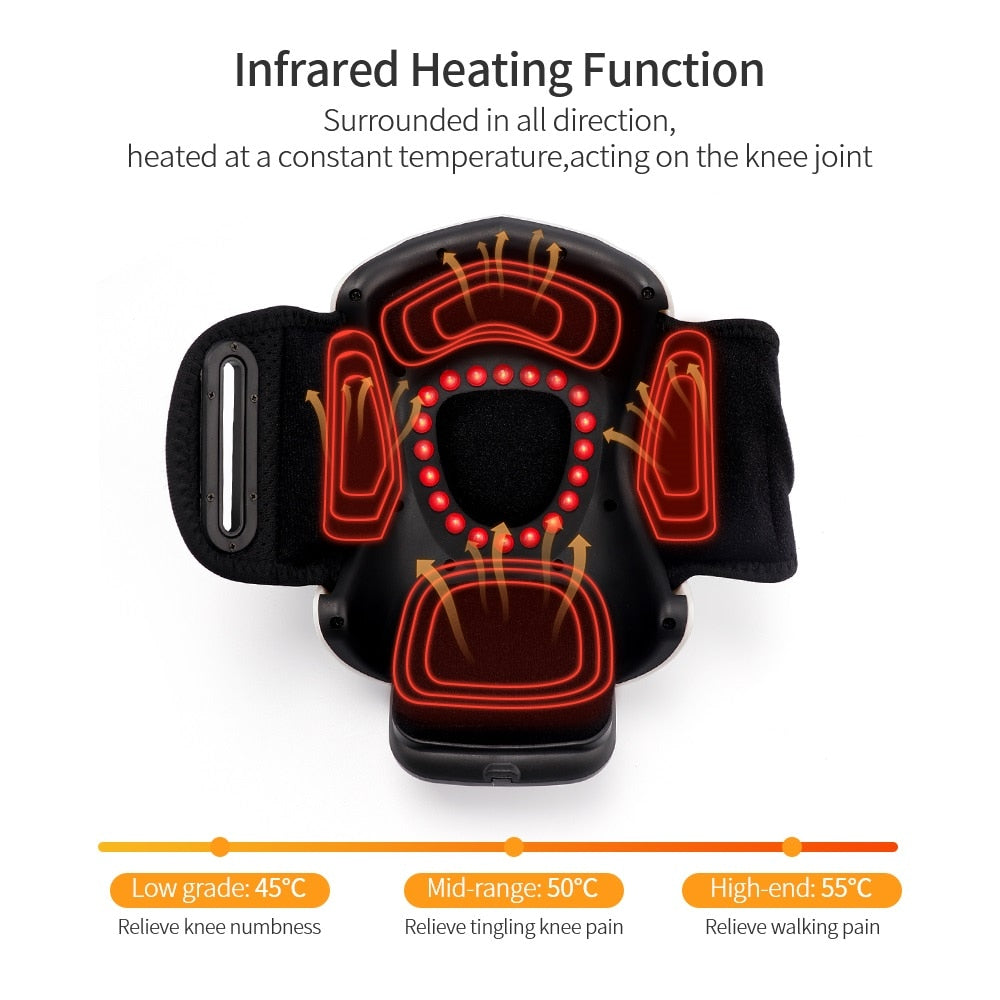 Electric Infrared Heating Knee Massage Air Pressure