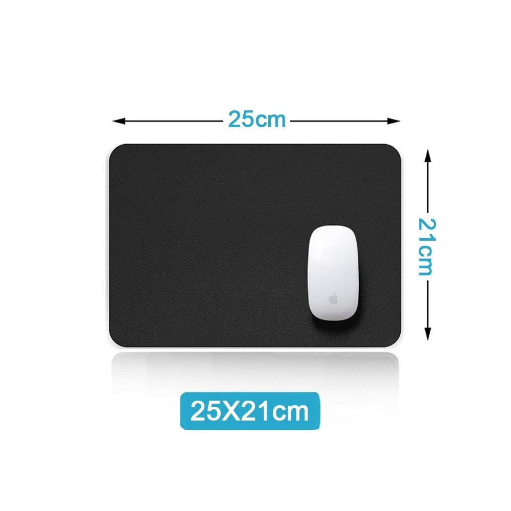 Large Mouse Pad Extra Big Non-Slip Desk Pad Waterproof PVC Leather Desk Table Protector Gaming Mouse Mat for Game Office Work Sudad