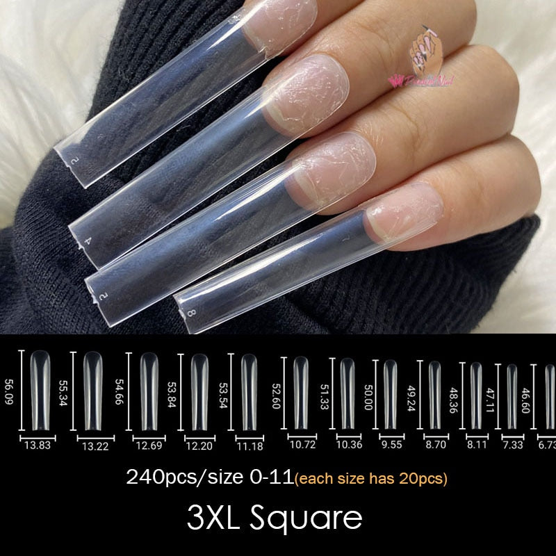 Gel Nails Extension System Full Cover