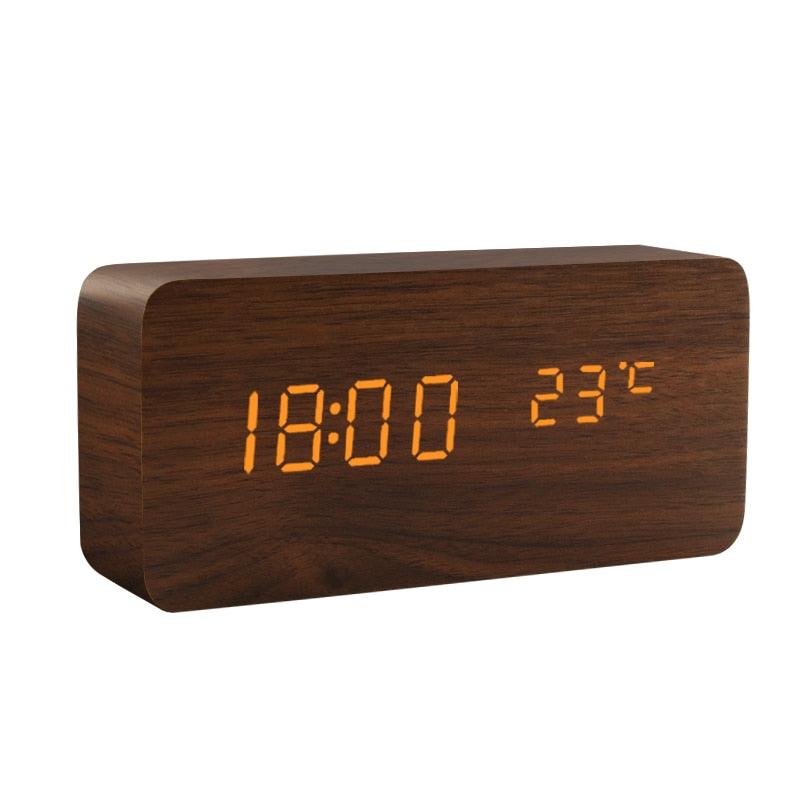 Wodden LED Table Watch Sudad