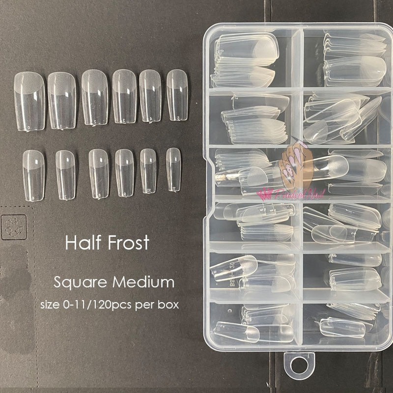 Gel Nails Extension System Full Cover