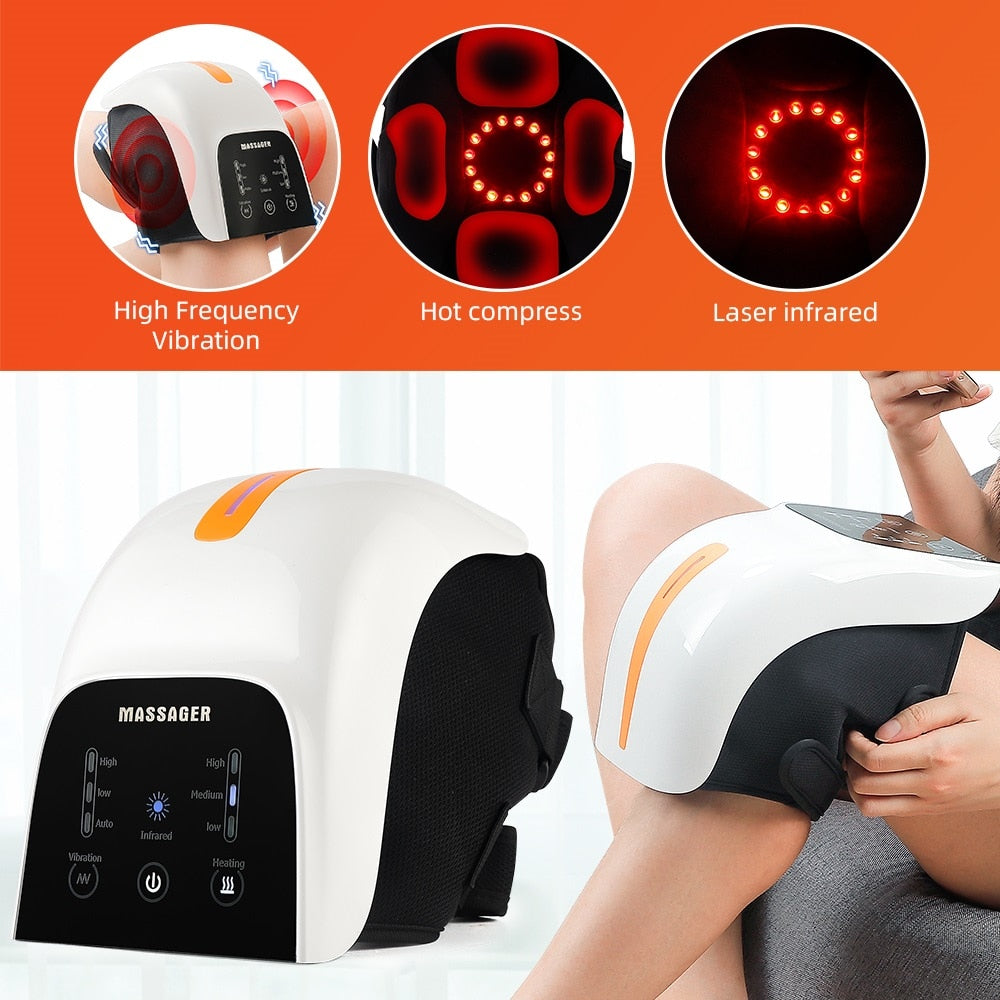 Electric Infrared Heating Knee Massage Air Pressure