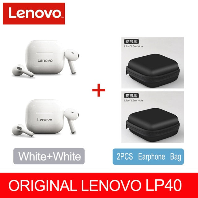 Original Lenovo LP40 TWS Earphones Wireless