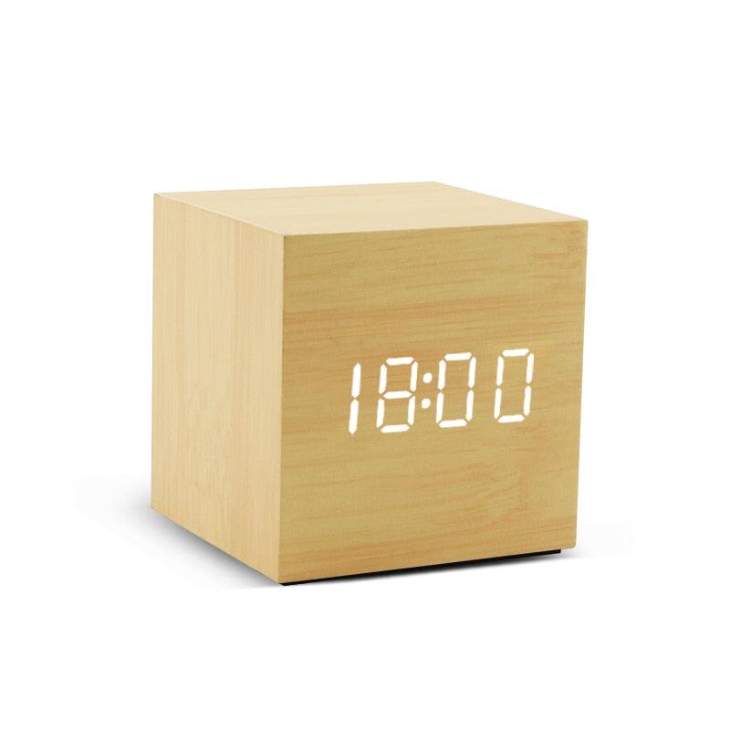 Wodden LED Table Watch Sudad