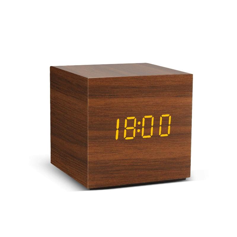 Wodden LED Table Watch Sudad