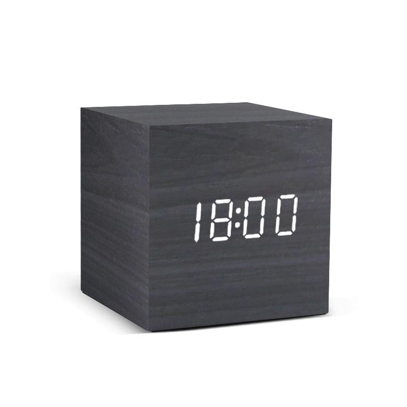 Wodden LED Table Watch Sudad