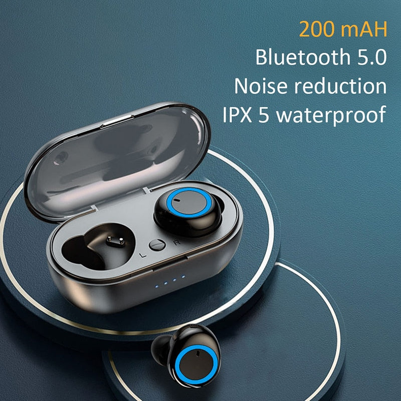 Y50 Bluetooth Earphone Outdoor Sports Wireless Headset 5.0