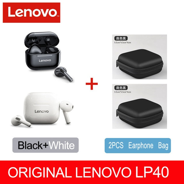 Original Lenovo LP40 TWS Earphones Wireless